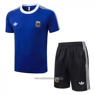 Tracksuit Argentina Short Sleeve 2026-2027 Blue - Shorts