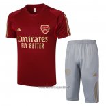 Tracksuit Arsenal Short Sleeve 2023-2024 Red - Shorts