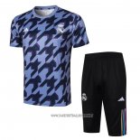 Tracksuit Real Madrid Short Sleeve 2024-2025 Black and Grey - Shorts