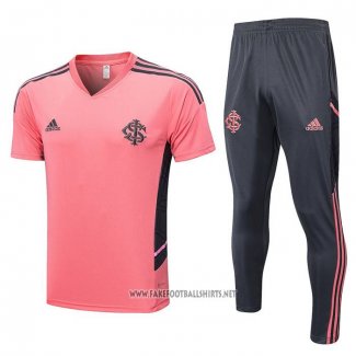 Tracksuit SC Internacional Short Sleeve 2022-2023 Rosa