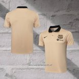 Barcelona Shirt Polo 2024-2025 Yellow