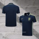 Brazil Shirt Polo 2022-2023 Blue Oscuro