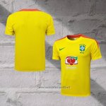 Brazil Training Shirt 2025-2026 Yellow