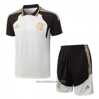 Conjunto Polo Flamengo 2026-2027 Cream