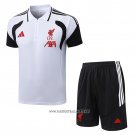 Conjunto Polo Liverpool 2026-2027 White