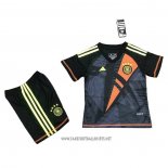 Germany Goalkeeper Shirt Kid 2024 Black