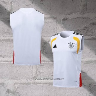Germany Training Shirt Without Sleeves 2025-2026 White