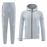 Hooded Tracksuit Barcelona 2025 Grey