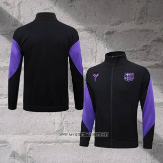 Jacket Barcelona 2025-2026 Black Purpura
