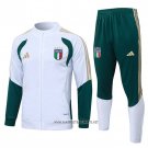 Jacket Tracksuit Italy Kid 2026-2027 White