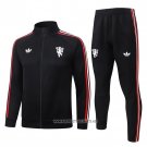 Jacket Tracksuit Manchester United Kid 2026-2027 Black