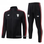 Jacket Tracksuit Manchester United Kid 2026-2027 Black