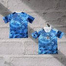 Japan Y-3 Anime Shirt 2025-2026 Blue Thailand