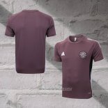 Manchester United Training Shirt 2025-2026 Brown