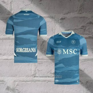 Napoli Special Shirt 2024-2025 Blue Thailand