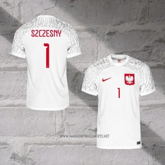 Poland Player Szczesny Home Shirt 2022