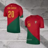 Portugal Player Joao Cancelo Home Shirt 2022