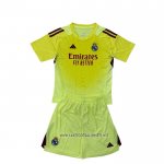 Real Madrid Goalkeeper Shirt Kid 2025-2026 Yellow