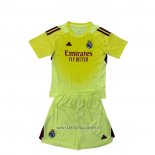 Real Madrid Goalkeeper Shirt Kid 2025-2026 Yellow