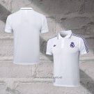 Real Madrid Shirt Polo 2025-2026 White Purpura