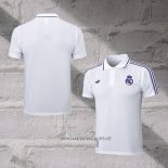 Real Madrid Shirt Polo 2025-2026 White Purpura