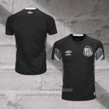 Santos Goalkeeper Shirt 2025 Black Thailand