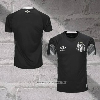Santos Goalkeeper Shirt 2025 Black Thailand