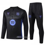 Sweatshirt Tracksuit Barcelona Kid 2025-2026 Black