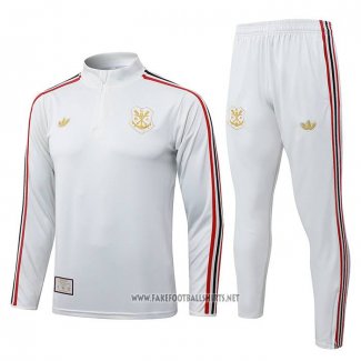 Sweatshirt Tracksuit Flamengo Kid 2025-2026 White