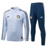 Sweatshirt Tracksuit Italy Kid 2026-2027 Light Blue