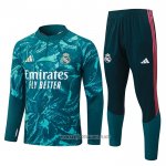 Sweatshirt Tracksuit Real Madrid Kid 2026-2027 Green