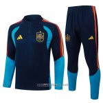 Sweatshirt Tracksuit Spain Kid 2026-2027 Black