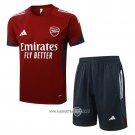 Tracksuit Arsenal Short Sleeve 2025-2026 Red - Shorts