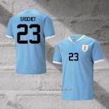 Uruguay Player S.Rochet Home Shirt 2022