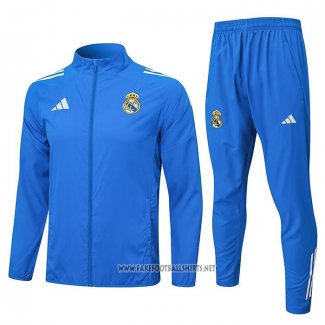 Windbreaker Tracksuit Real Madrid 2026-2027 Blue
