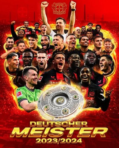 Leverkusen wins first Bundesliga title in team history