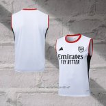 AC Milan Training Shirt Without Sleeves 2025-2026 White