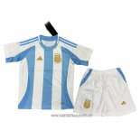 Argentina Home Shirt Kid 2024