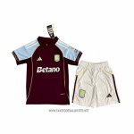 Aston Villa Home Shirt Kid 2025-2026