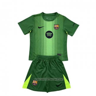 Barcelona Home Goalkeeper Shirt Kid 2025-2026