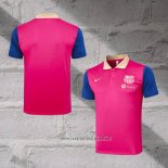 Barcelona Shirt Polo 2024-2025 Red