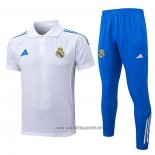 Conjunto Polo Real Madrid 2025-2026 Blue White