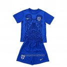 Finland Away Shirt Kid 2025