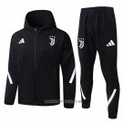 Hooded Tracksuit Juventus 2025-2026 Black