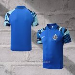 Inter Milan Shirt Polo 2022-2023 Blue