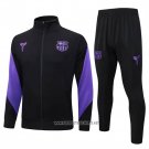 Jacket Tracksuit Barcelona 2025-2026 Black Purpura