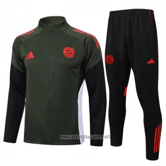 Jacket Tracksuit Bayern Munich Kid 2025-2026 Green