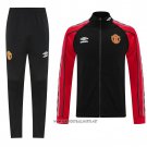 Jacket Tracksuit Manchester United 2025-2026 Black