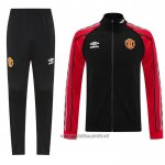 Jacket Tracksuit Manchester United 2025-2026 Black