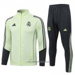 Jacket Tracksuit Real Madrid Kid 2025-2026 Green Black